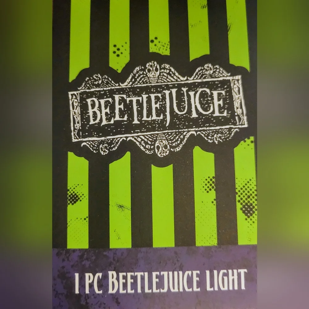 Paladone Beetlejuice Icon Light (#003) From the Horror Series 1 Collection 5